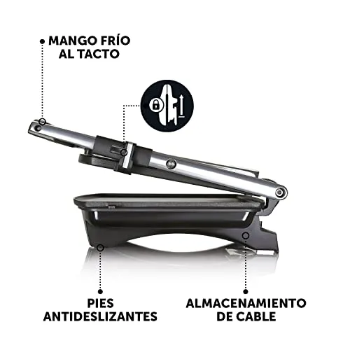 Breville ▫️ Prensa para sanduíches/paninis e torradeira | 4 fatias | Aço inoxidável [VST026X] 6