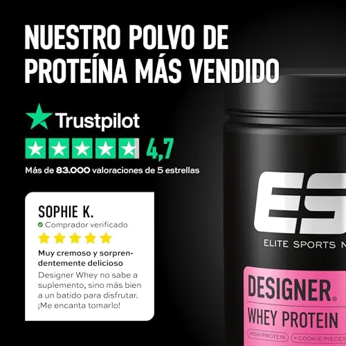 ESN ▫️ Designer Whey Protein Powder, Morango, 1 kg 4
