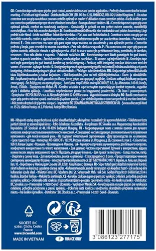 BIC ▫️ Soft Grip - Corretor líquido tipo caneta, azul, embalagem de 10 unidades 2