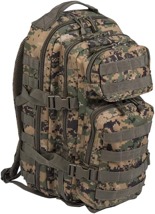 Mil-Tec ▫️ Us Assault Pack - Mochila de estilo militar, Unisexo