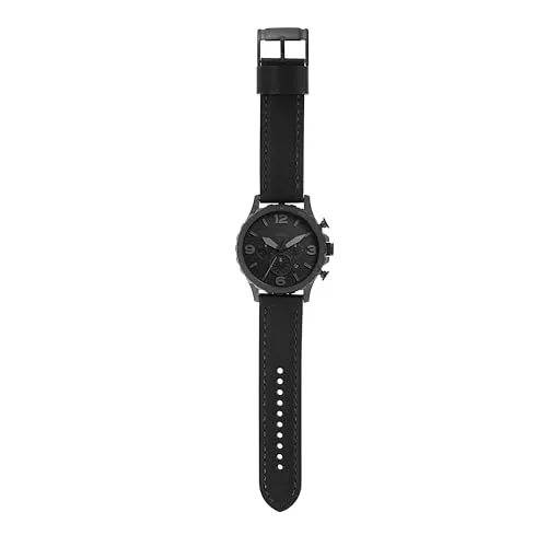 Fossil ▫️ Cintos de pele com fivela castanha para homem 4