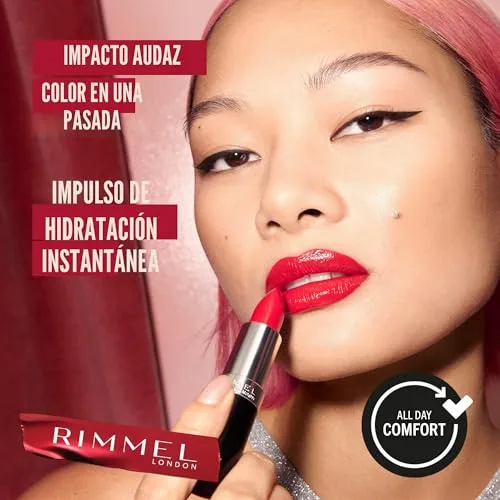 Rimmel London ▫️ Lasting Finish Batom em Barra, Tom 006 Pink Blush, 1 unidade 5