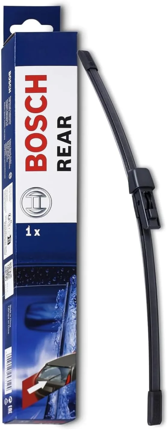 Bosch ▫️ Limpador de pára-brisas traseiro A331H com excelente desempenho de limpeza - Escova individual de substituição para o pára-brisas traseiro, 33 cm