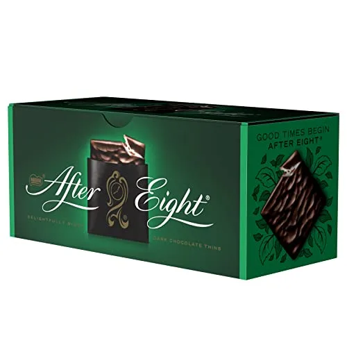 After Eight ▫️ Chocolate Negro com Menta em Lâminas, Embalagem de 12 x 200 g 5