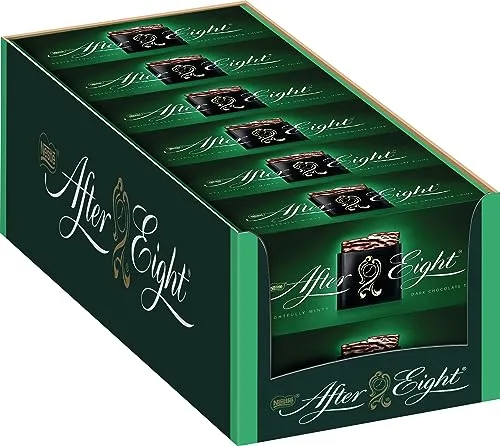 After Eight ▫️ Chocolate Negro com Menta em Lâminas, Embalagem de 12 x 200 g 6