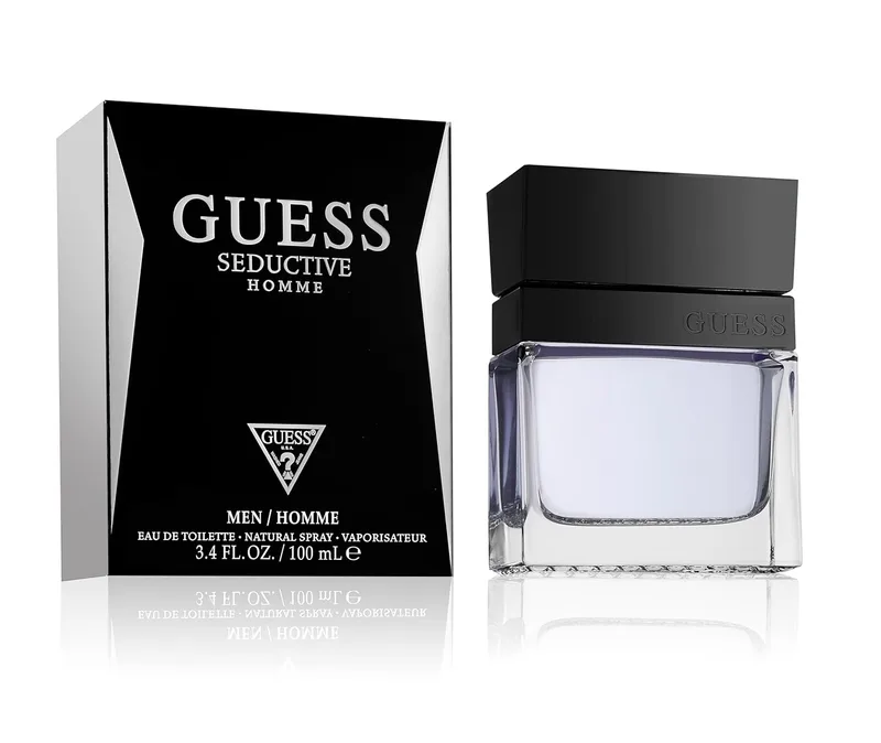 GUESS ▫️ Seductive, Eau de Toilette, Perfume para Homem, Oriental Amadeirado, Perfume Elegante de Longa Duração