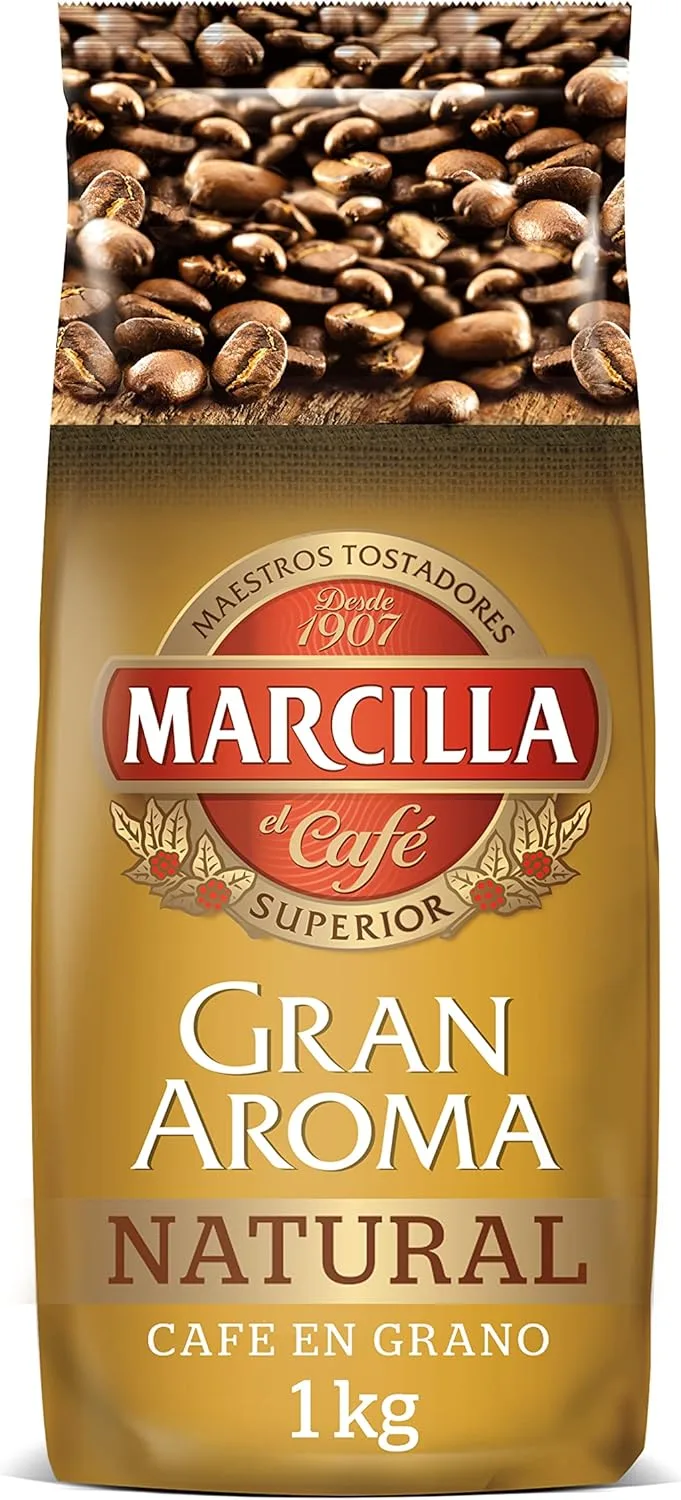 Marcilla ▫️ Gran Aroma Café em Grão Natural | 1000 g
