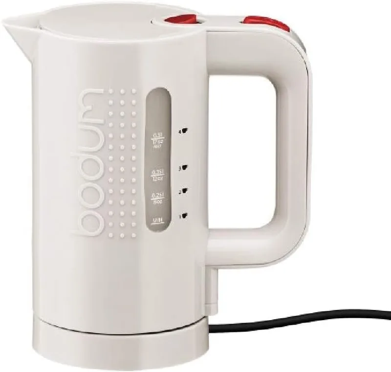 Bodum ▫️ BISTRO - Chaleira eléctrica, capacidade 0,5 l, branco creme