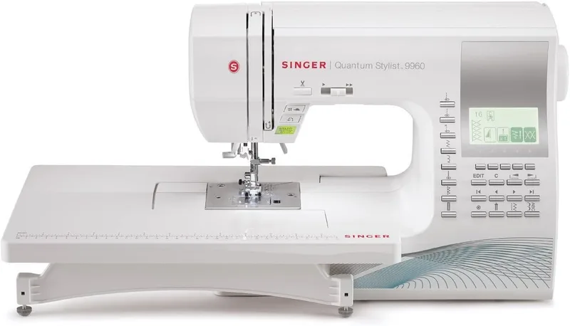 Singer ▫️ Quantum Stylist 9960 - Máquina de costura eletrónica
