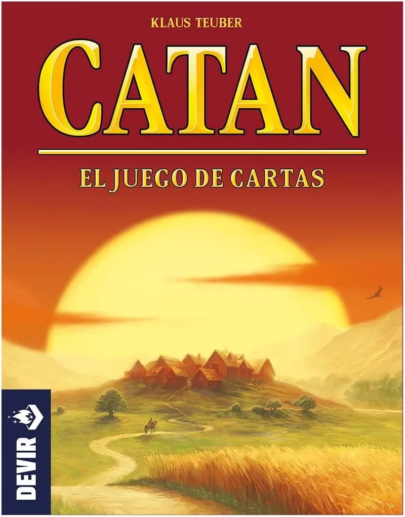 CATAN ▫️ Devir - : O Jogo de Cartas, Jogo de Mesa com Amigos, para Festas, a partir dos 8 anos (BGCATMN)