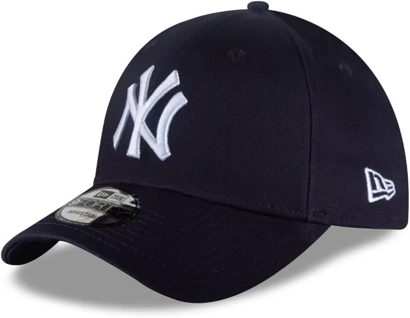 Boné de basebol New Era 9FORTY New York Yankees - Liga Básica MLB - Azul-marinho