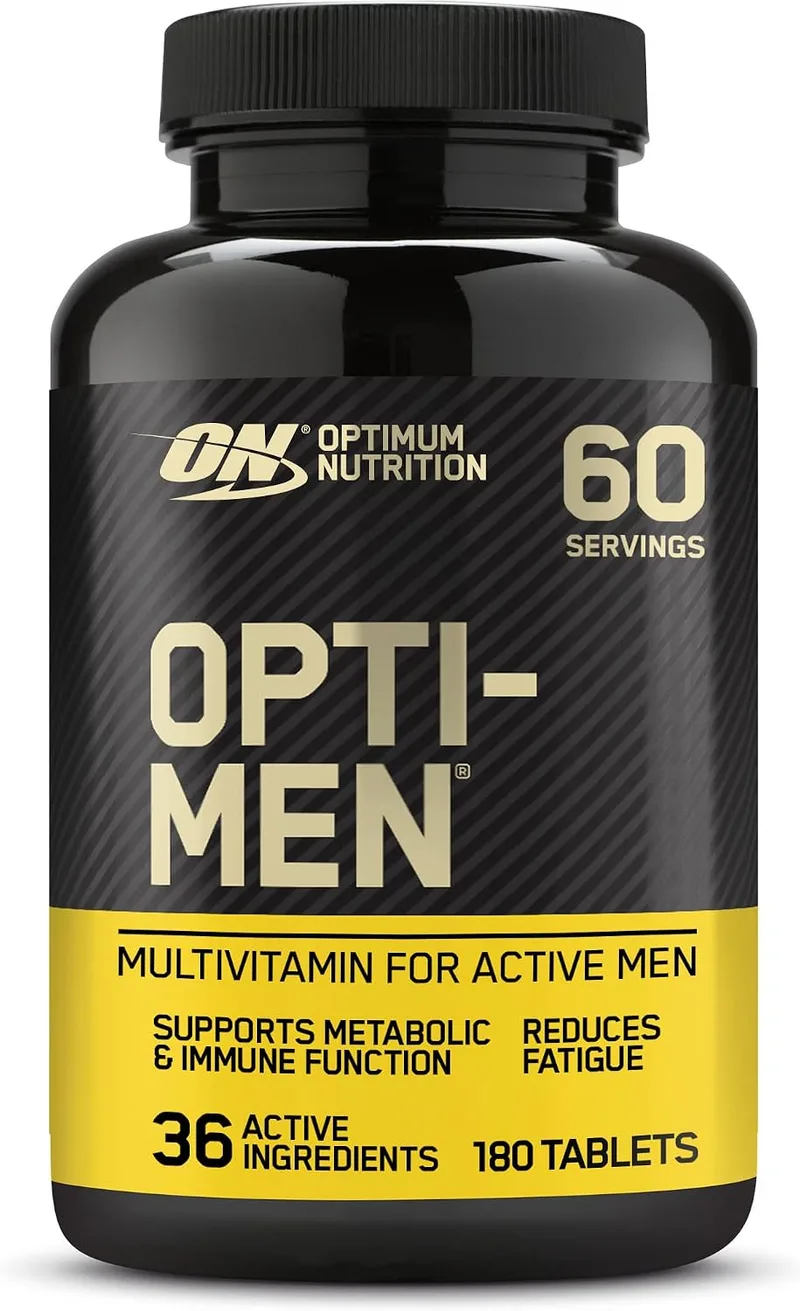 Optimum Nutrition ▫️ Opti-Men, Multivitamínico de Alta Potência para Homens