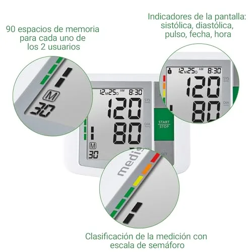 Medisana ▫️ BU 510, tensiómetro de braço, medidor de pressão arterial 4