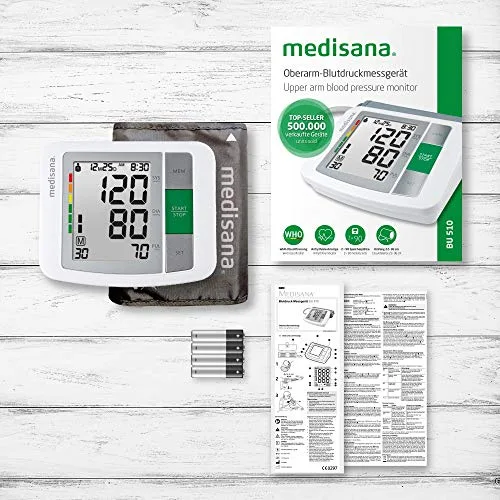 Medisana ▫️ BU 510, tensiómetro de braço, medidor de pressão arterial 6