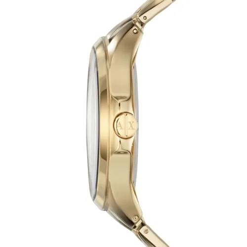Armani Exchange ▫️ Relógios para homem, movimento de quartzo multifunções e caixa de 44 mm com bracelete em aço inoxidável 2
