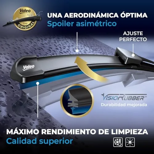 Valeo ▫️ Silencio 2x Limpa-para-brisas VF324 - Dianteiros - 600 mm / 450 mm 2