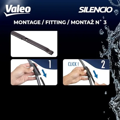 Valeo ▫️ Silencio 2x Limpa-para-brisas VF324 - Dianteiros - 600 mm / 450 mm 3