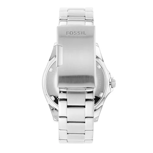 Fossil ▫️ Relógio Riley para mulher, mecanismo de cronógrafo com bracelete em aço ou pele 4