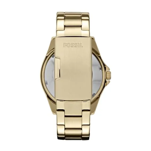 Fossil ▫️ Relógio Riley para mulher, mecanismo de cronógrafo com bracelete em aço ou pele 3
