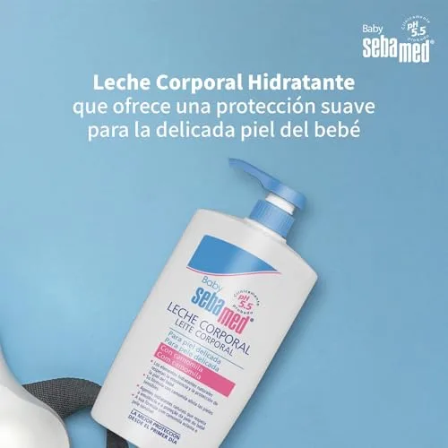 Sebamed ▫️ Baby Leite Corporal Hidratante, para a pele sensível e delicada do bebé, uso diário 2