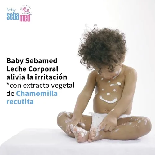 Sebamed ▫️ Baby Leite Corporal Hidratante, para a pele sensível e delicada do bebé, uso diário 3