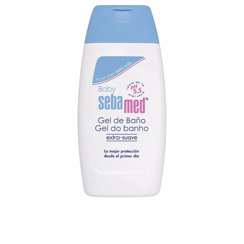 Sebamed ▫️ Baby Gel Extra Suave, Limpeza Extra Suave para o Banho, Pele Sensível e Delicada do Bebé