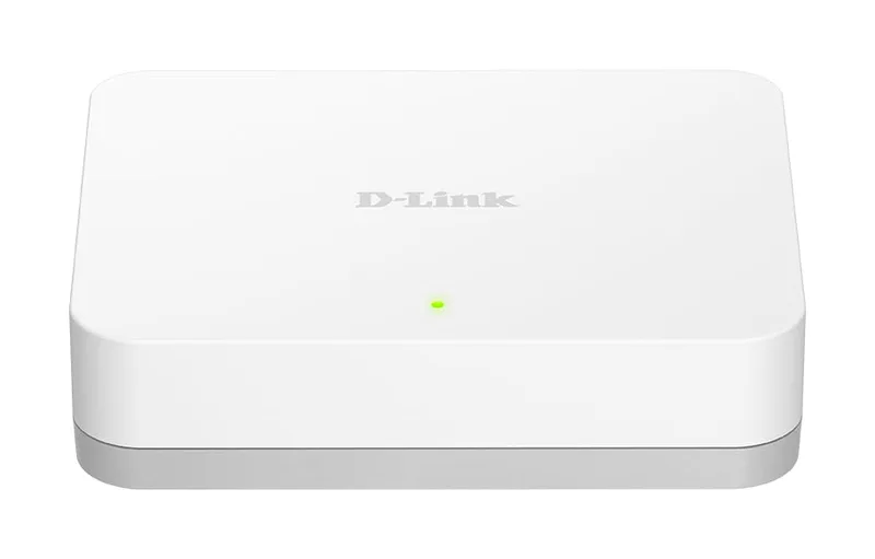 D-Link ▫️ Gigabit Ethernet, Switch de rede 10/100/1000, Cor Branca, 5 portas 2