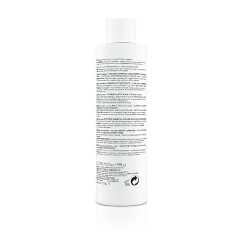 VICHY ▫️ Dercos Anticaspa Sensível, Champô, Couro cabeludo sensível, 200 ml 2