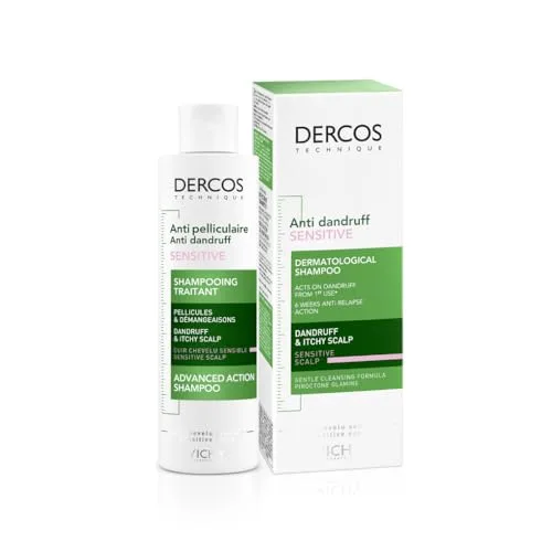 VICHY ▫️ Dercos Anticaspa Sensível, Champô, Couro cabeludo sensível, 200 ml 4