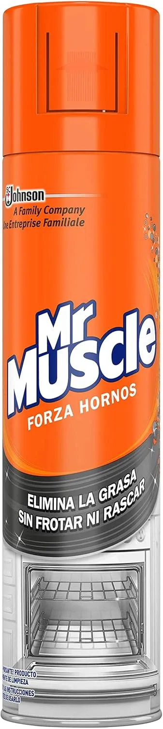 Mr Muscle ▫️ Forza Ovens Gel de Limpeza para Fornos, 300ml