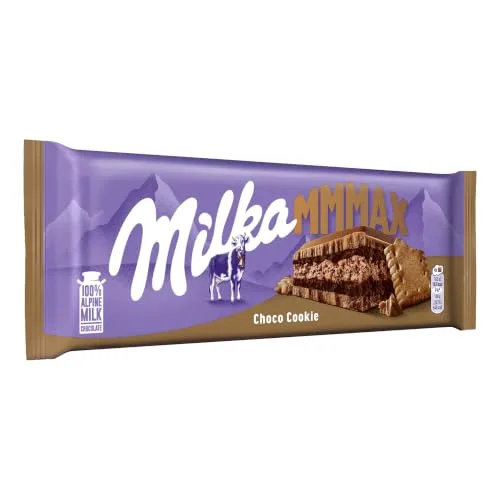 Milka ▫️ MMMAX Choco Cookie, Chocolate de Leite e Creme de Cacau, 300 g 3