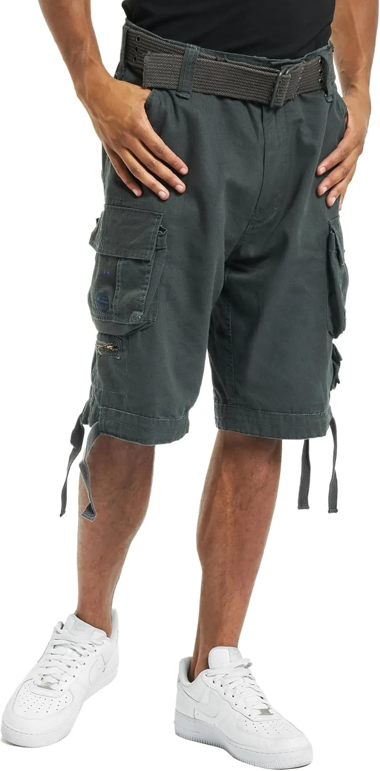 Brandit ▫️ Calções Savage Vintage - Calções Cargo para homem