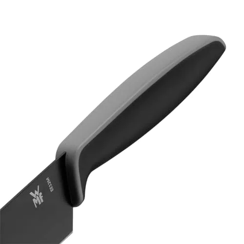 WMF ▫️ Touch - Conjunto de 2 facas com capas protetoras, lâminas de aço especial com revestimento antiaderente de 13 cm e 9 cm, cor preta 4