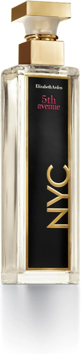 Elizabeth Arden ▫️ 5th Avenue NYC – Eau de Parfum para mulher, fragrância feminina de luxo, aroma fresco e floral, perfume para mulheres com estilo, fragrância elegante para o dia-a-dia, 75 ml