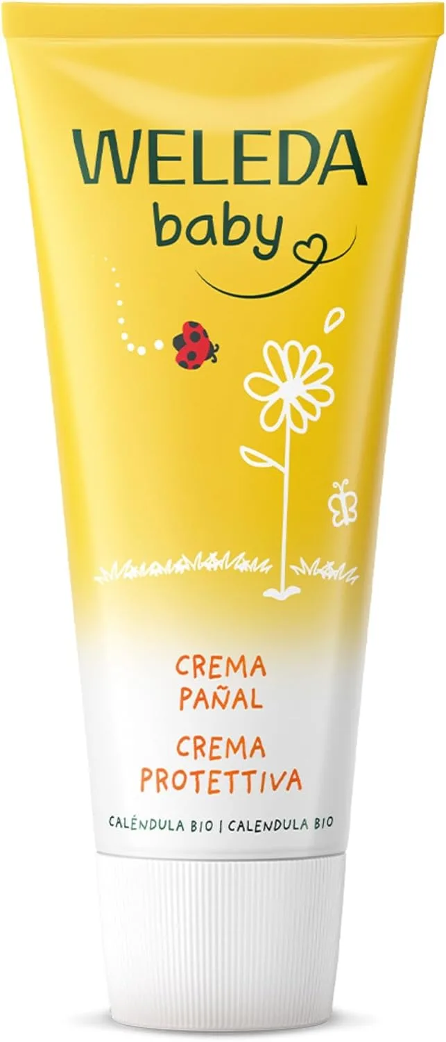 WELEDA ▫️ Creme para Fraldas com Calêndula, Acalma e Protege o Rabo do Bebé, Indicado para Pele Sensível - 75 ml