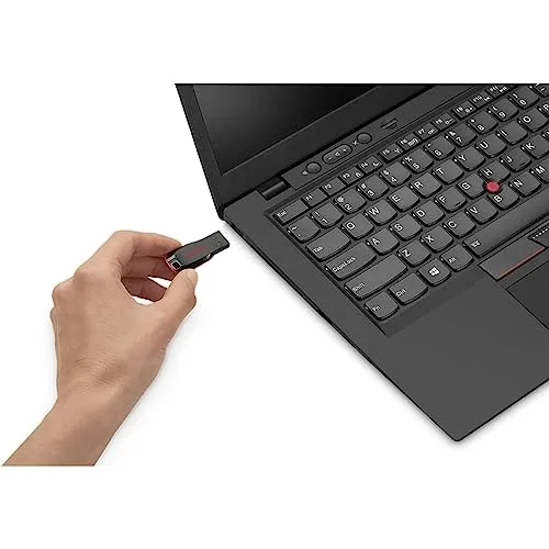 SanDisk ▫️ Pen USB Cruzer Blade de 64 GB, USB 2.0 - Preto 3
