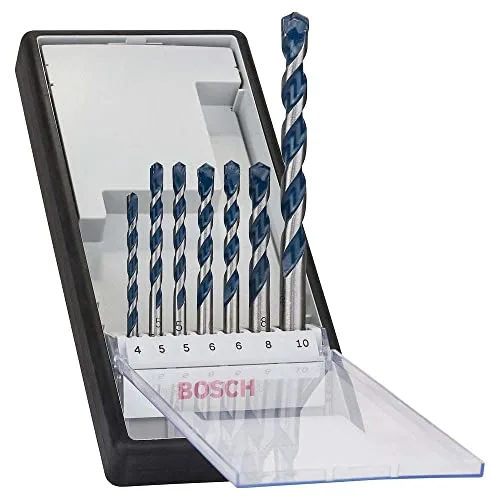 Bosch Accessories ▫️ Conjunto Bosch Professional Robust Line com 7 brocas CYL-5 para betão e granito (acessórios para martelo perfurador), Ø 4-10 mm 2