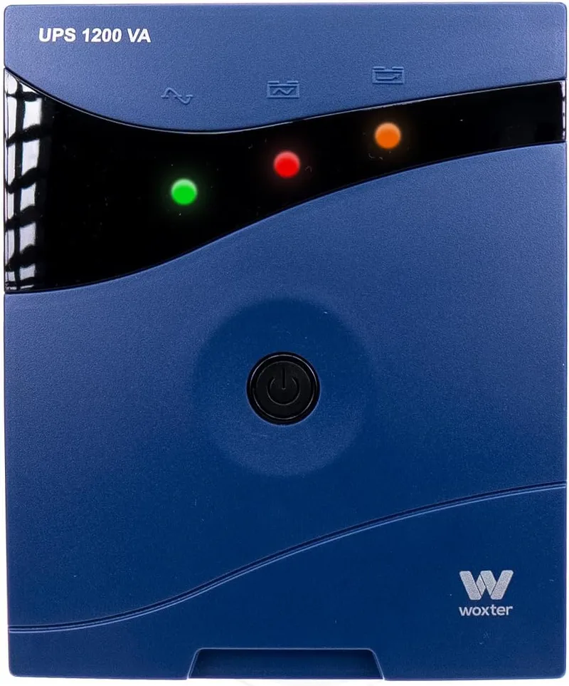 Woxter ▫️ UPS 1200 VA - Sistema de alimentação ininterrupta (UPS) (1200 VA/720 watts, autonomia de aproximadamente 20-30 minutos)