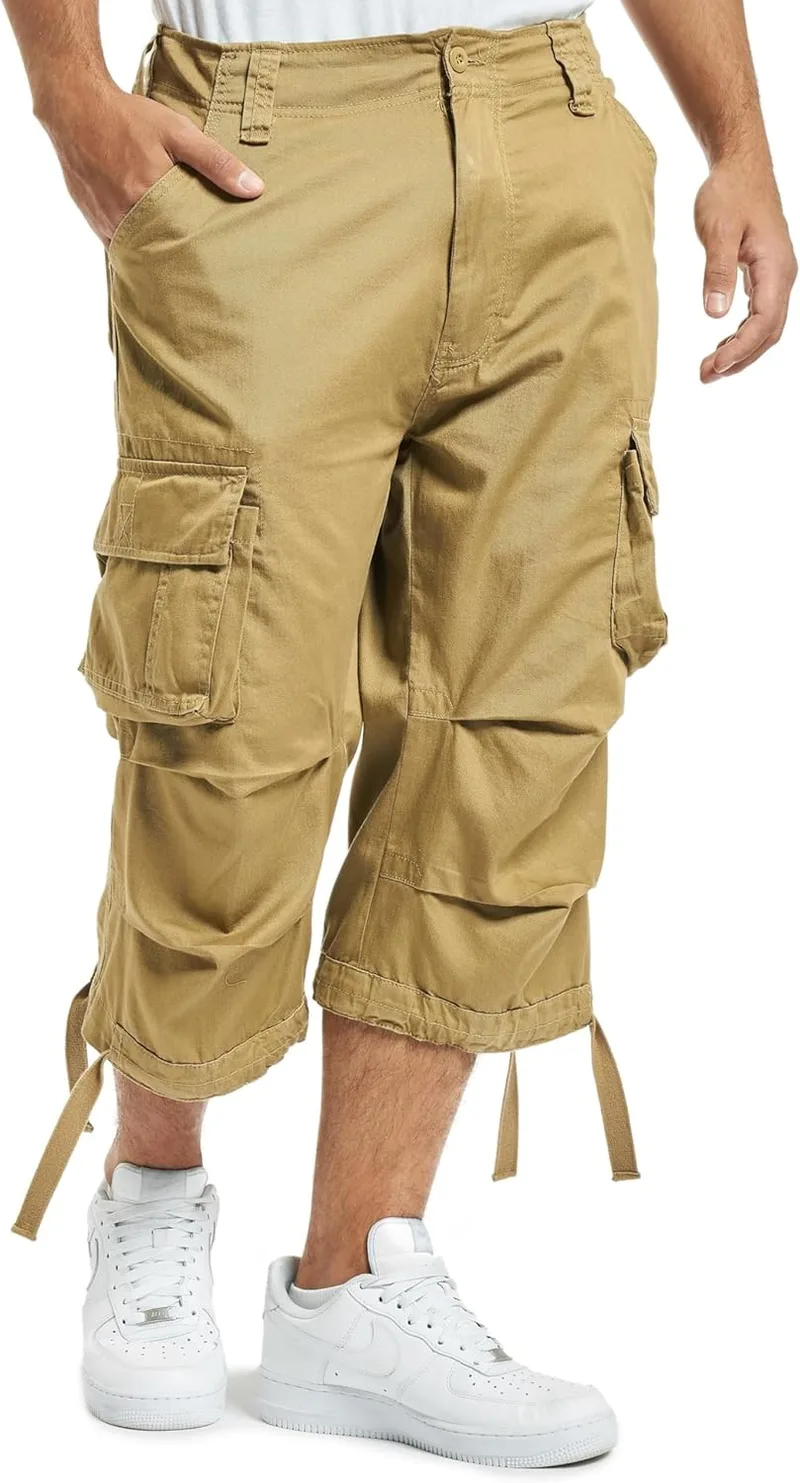 Brandit ▫️ Calções Cargo 3/4 para homem «Urban Leyenda»