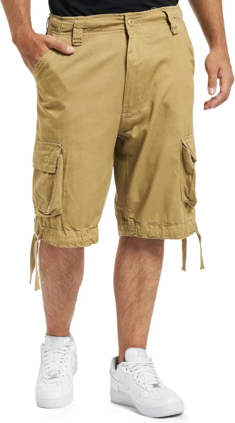 Brandit ▫️ Calções Urban Legend - Calções Cargo para Homem