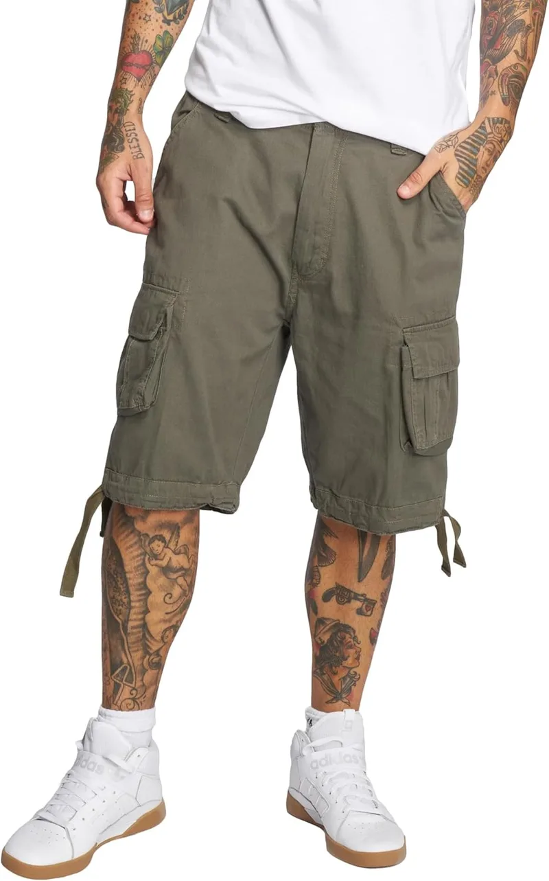 Brandit ▫️ Calções Urban Legend - Calções Cargo para homem