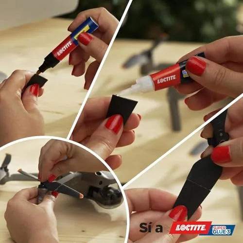 Loctite ▫️ Super Glue-3 Plásticos, Cola Instantânea Transparente, 2 g/4 ml 6