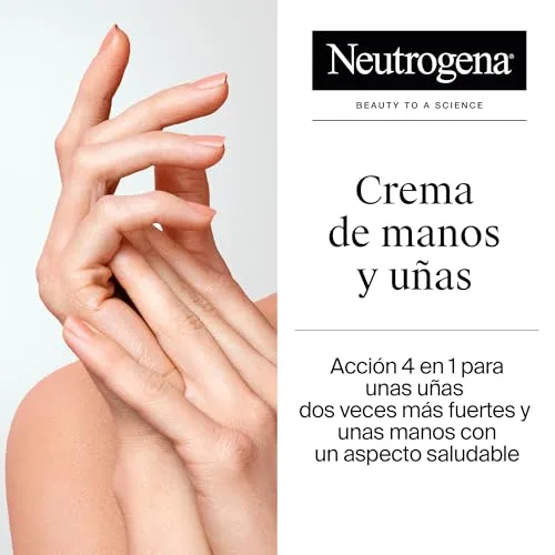 Neutrogena ▫️ Fórmula Norueguesa Hand & Nail Creme para as Mãos e Unhas (1 x 75 ml), creme reparador para as mãos com pantenol, creme para suavizar as cutículas e fortalecer as unhas 5