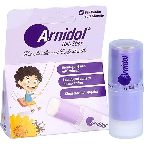ARNIDOL ▫️ Gel em bastão, efeito refrescante com árnica e harpagofito, 15 g 3