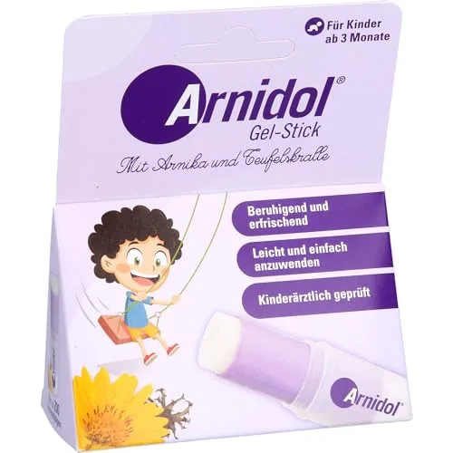 ARNIDOL ▫️ Gel em bastão, efeito refrescante com árnica e harpagofito, 15 g 5