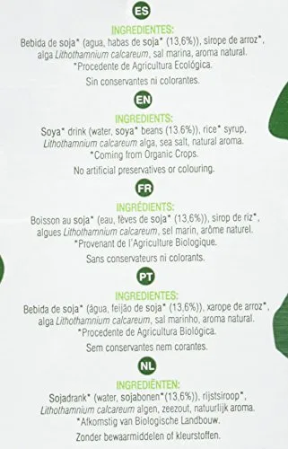 Soria Natural ▫️ Bebida de Soja Biológica, 3 x 1 litro 5