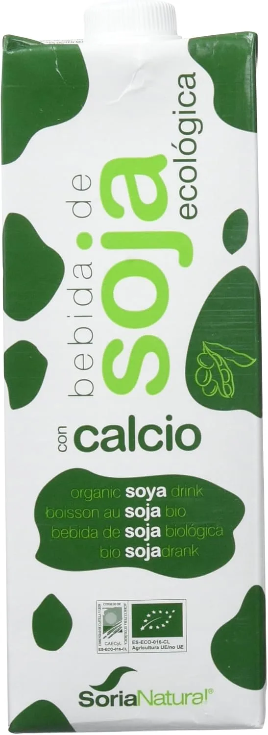 Soria Natural ▫️ Bebida de Soja Biológica, 3 x 1 litro