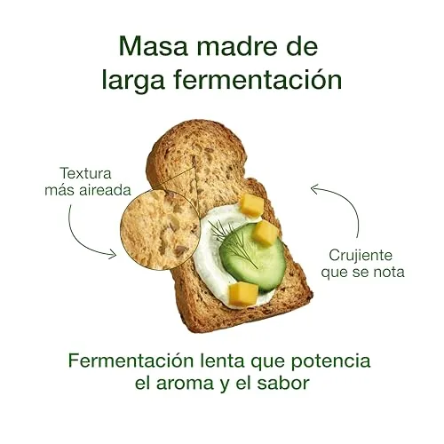 SANTIVERI ▫️ Dextrina – Tostas de pão 100% integral, ricas em fibra, sem açúcares adicionados, veganas – 300 g (linho) 3