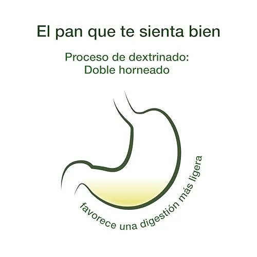 SANTIVERI ▫️ Dextrina – Tostas de pão 100% integral, ricas em fibra, sem açúcares adicionados, veganas – 300 g (linho) 4
