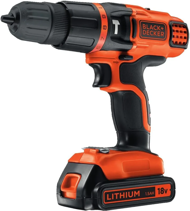 Black+Decker ▫️ EGBL188K-GB - Berbequim de percussão (18 volts, tamanho: 18V)
